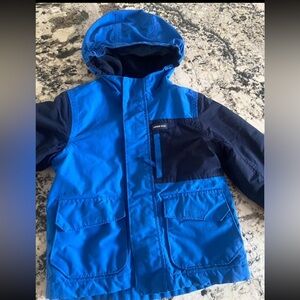 Lands' End Vibrant Blue Winter Coat